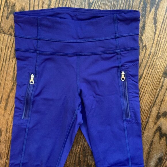 Lululemon Inspire purple  Leggings size 2 - Picture 2 of 6